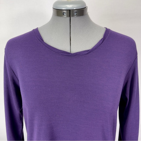 BROOKS Women’s Distance Long Sleeve Running T-shirt in Plum Size Medium - Picture 9 of 10